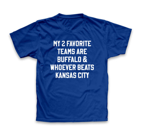 My 2 Favorite Teams Are Buffalo & Whoever Beats Kansas City
