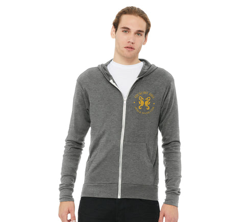 Unisex Zip Hoodie
