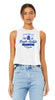 "Ship Logo" Women's Racerback Cropped Tank